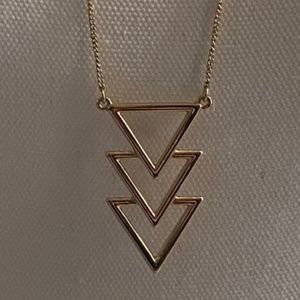 Geometric Gold Necklace